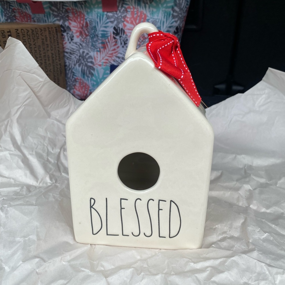 Rae Dunn Blessed Birdhouse